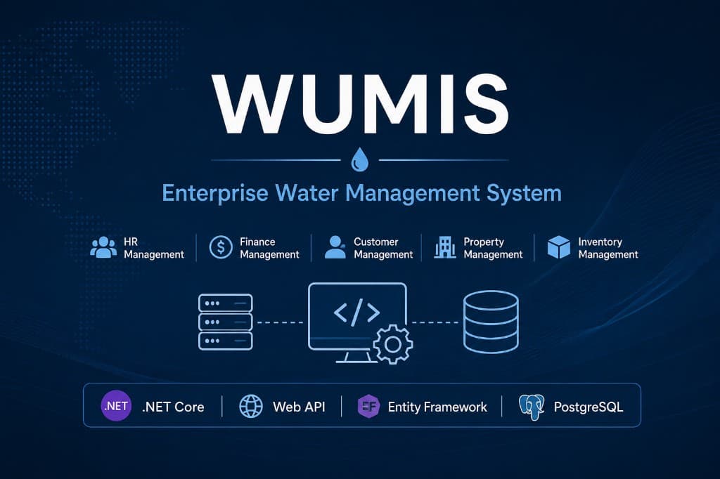 WUMIS Enterprise Water Management System banner